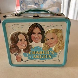 Vintage metal lunchbox 1978 Charlie’s Angels